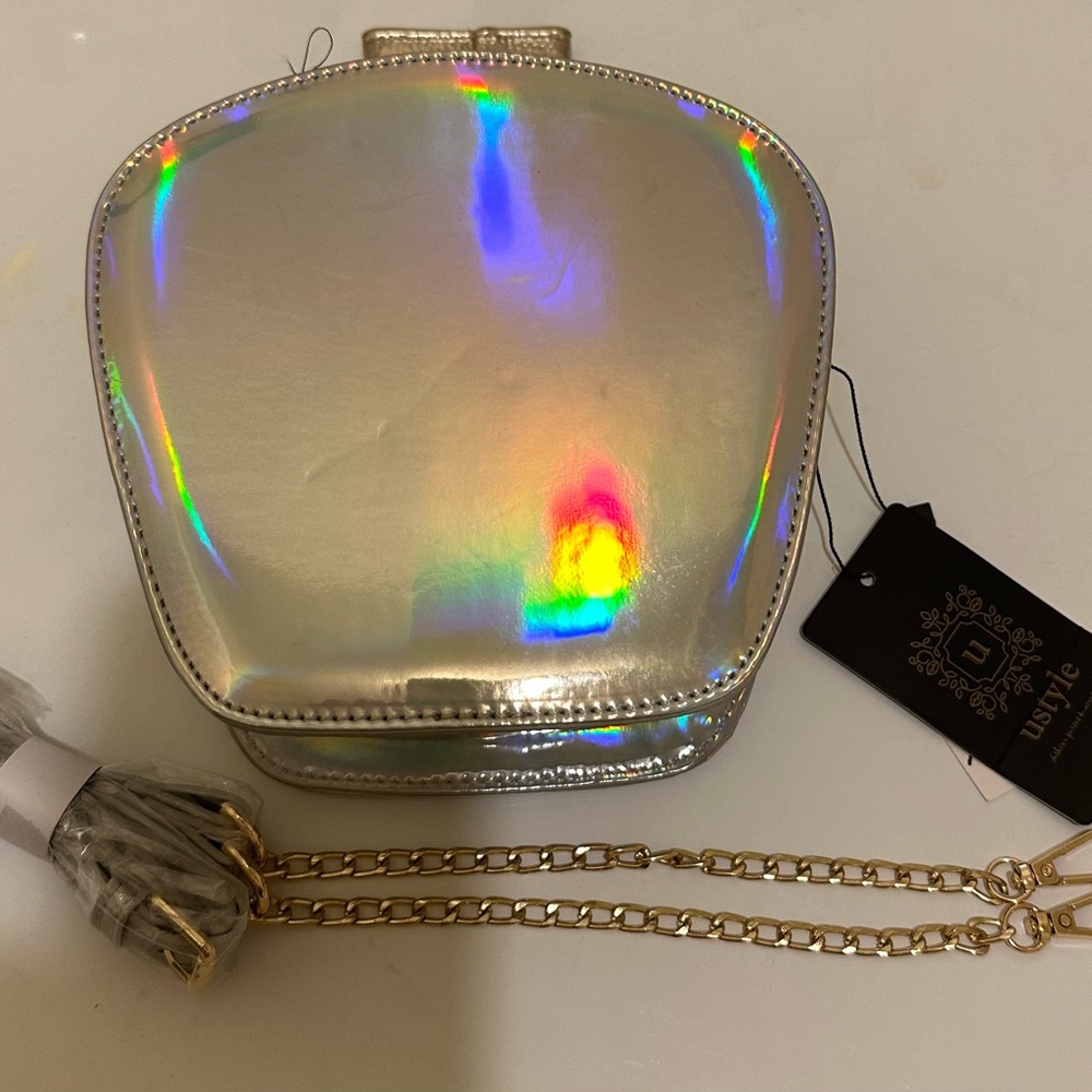 Holographic Tequila Bottle Bag - Picture 2 of 4